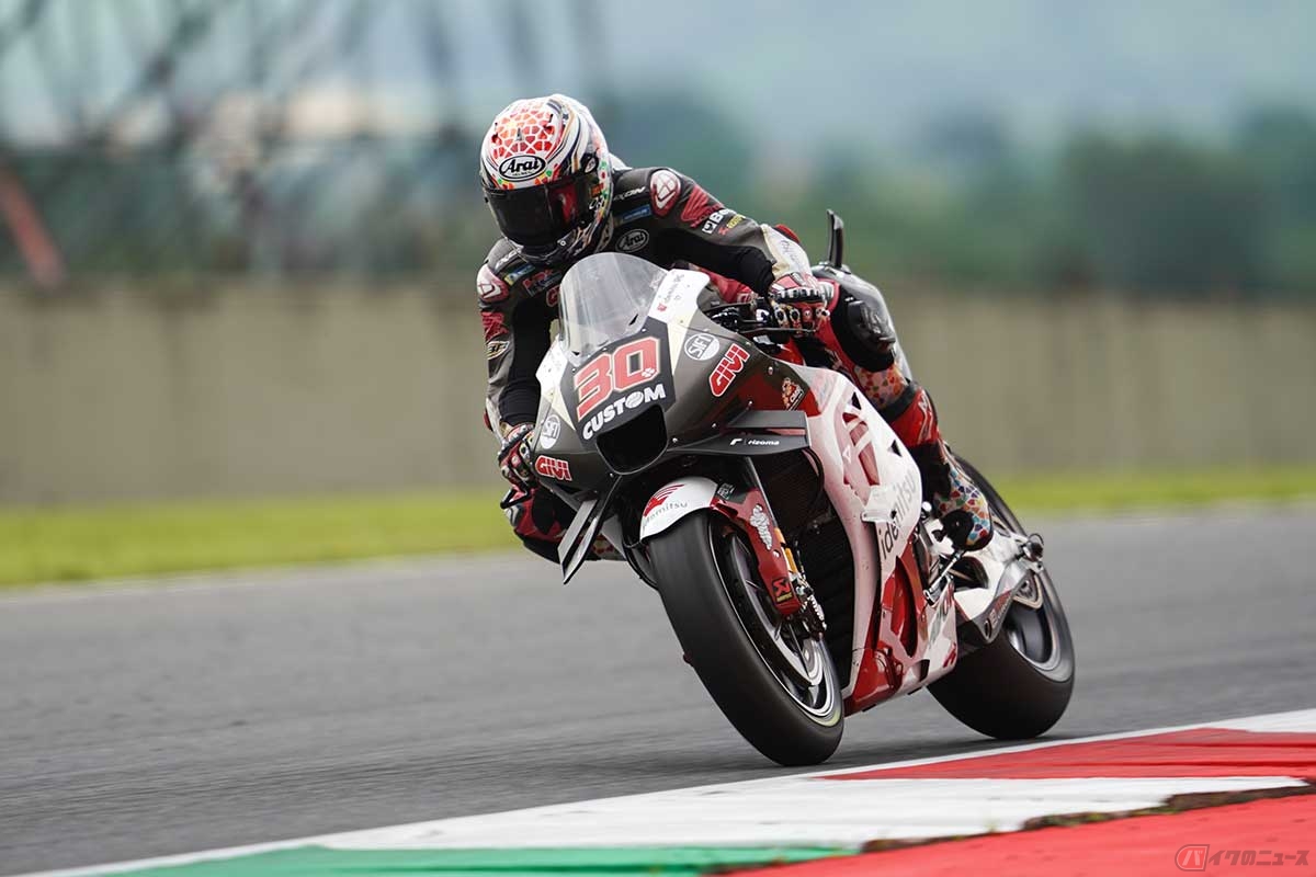 2023MotoGP第6戦イタリアGPを走る中上貴晶選手（#30／LCR Honda IDEMITSU）