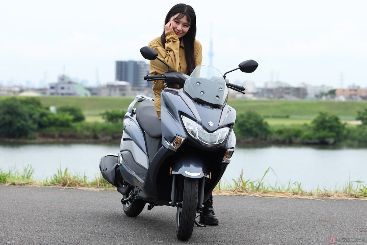 燃費も良いバーグマンストリート125EX