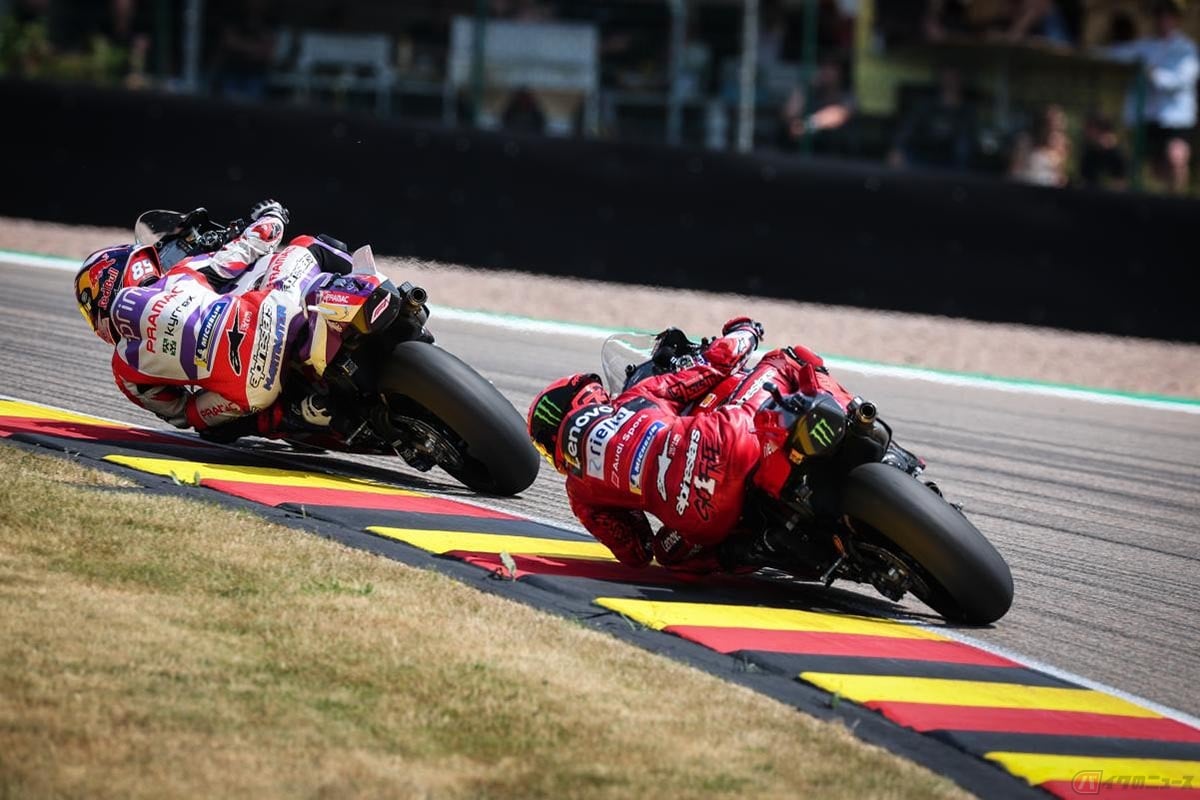 MotoGP第7戦ドイツGPの様子
