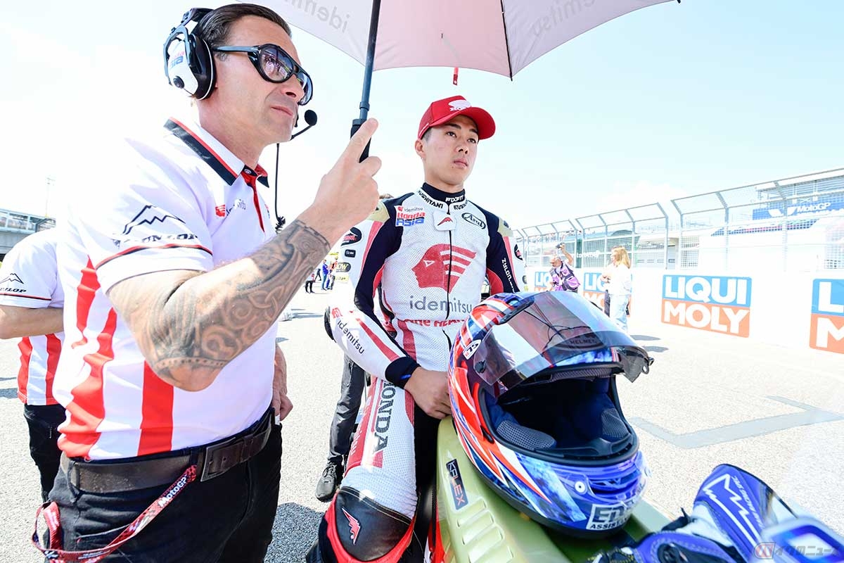 決勝レースは7列目20番手からスタート