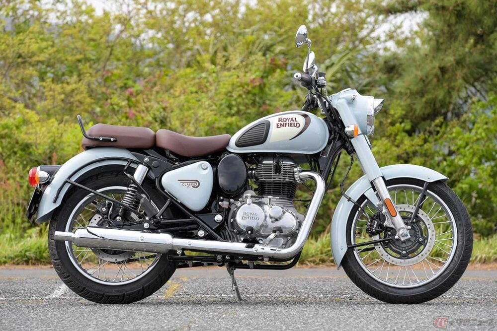 ロイヤルエンフィールド350 ハーフカウル スーパーカブ」シリーズ以上の歴史を誇る、ロイヤルエンフィールド