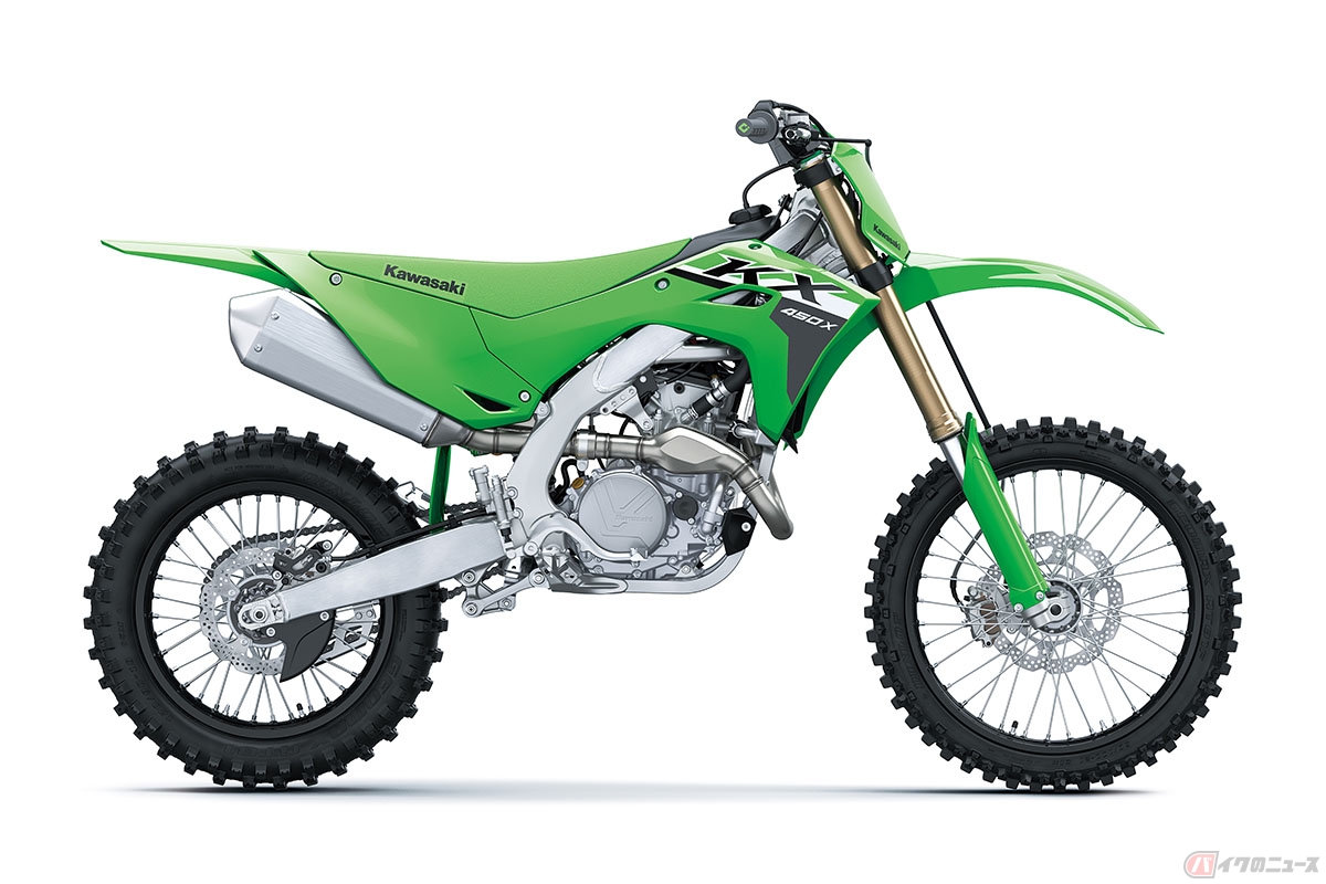フルモデルチェンジしたカワサキ「KX450X」