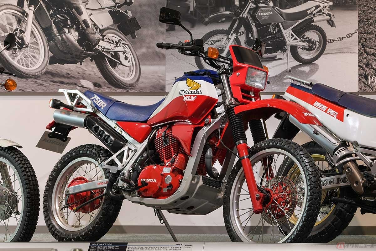 オンロードでもオフロードでも、オールラウンドに楽しめるホンダ「XLV750R」(1983年型)