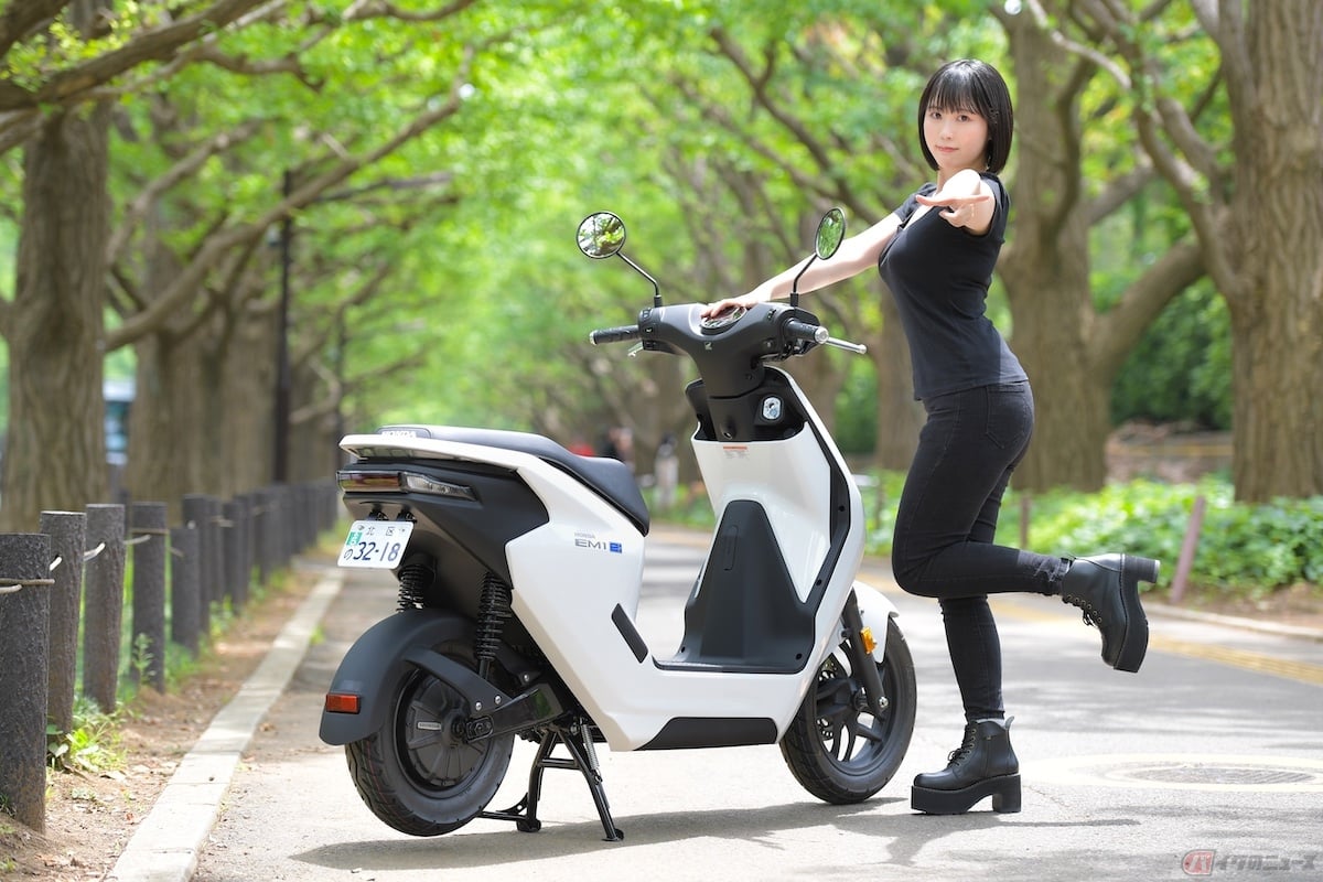 誰でも乗れちゃう「世界のホンダ」の最新電動スクーターなのです!
