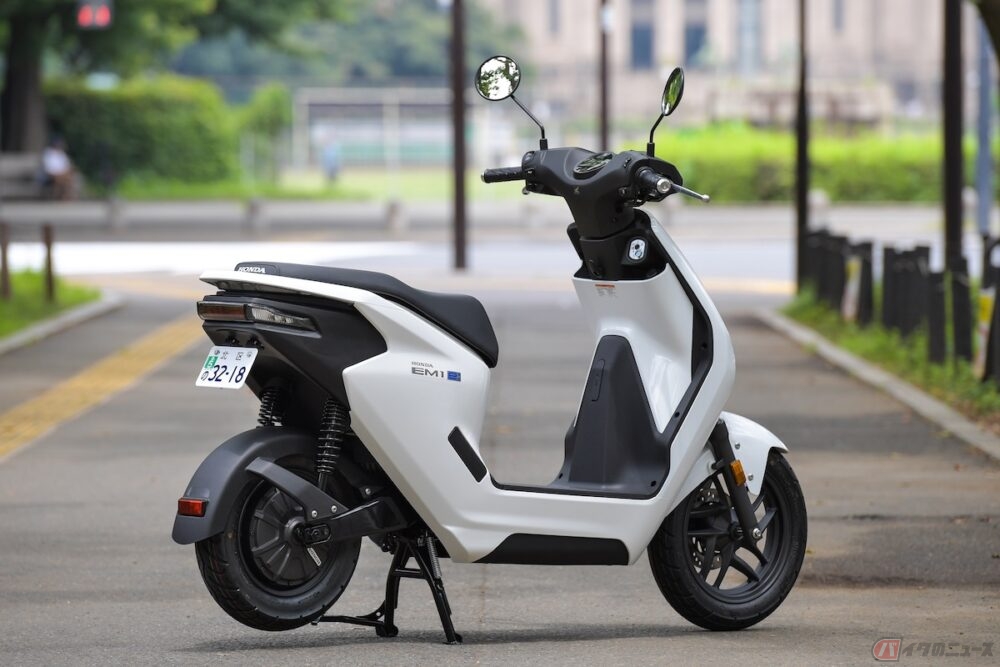 ホンダ EM1 電動バイク ほぼほぼ新車 161KM 乗って帰ります、 EM1 e:は実際に街で走ってみるとどう？乗ってわかったエンジン車と違う