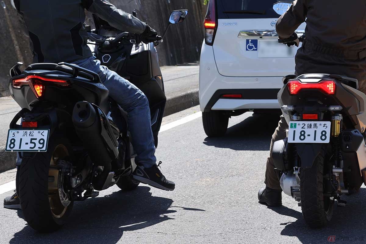 バイクの希望ナンバー制の導入に向けて、WGを立ち上げ検討が進められている。対象は車検の有無に関係なく、排気量126cc以上のバイク