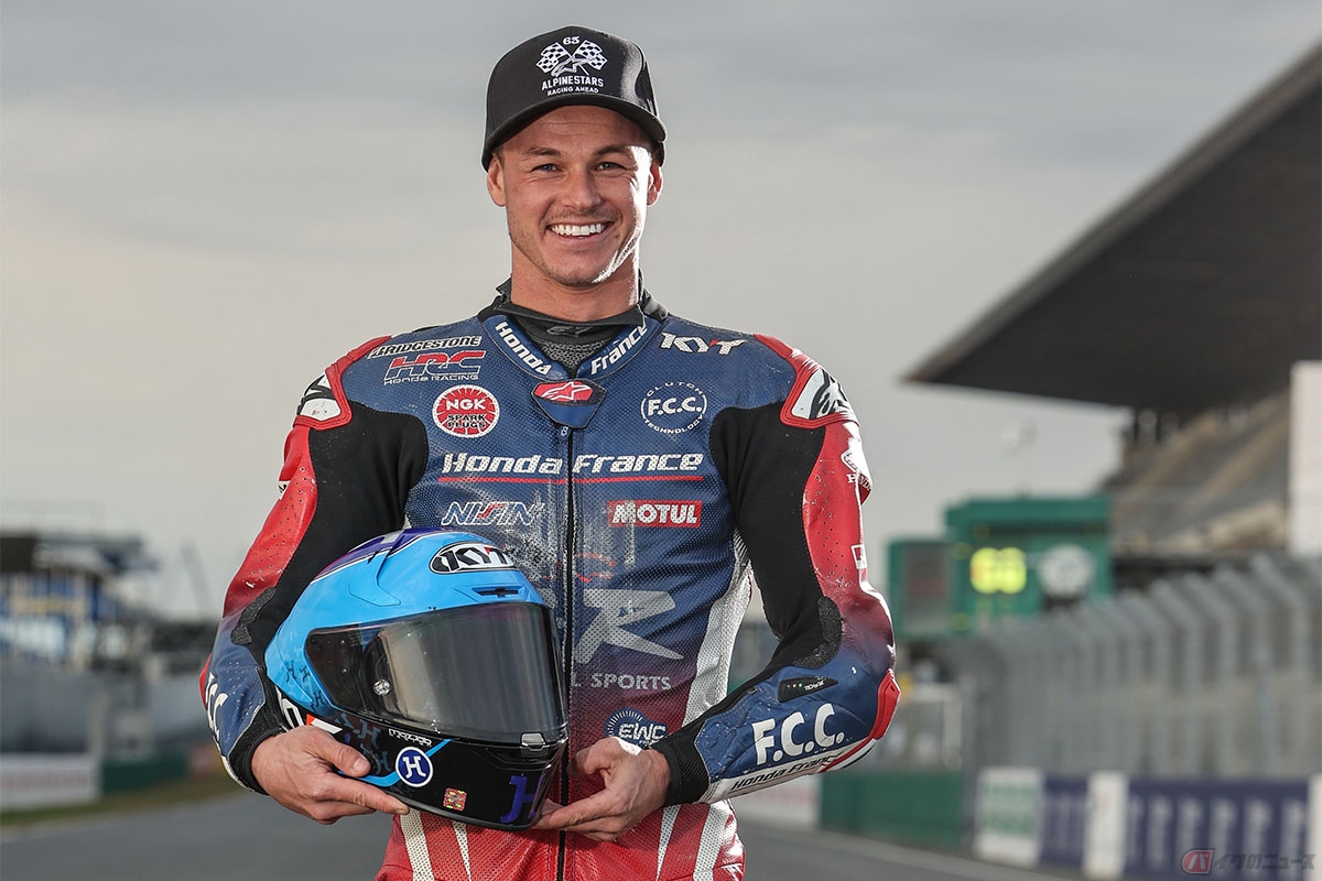 #1 F.C.C. TSR Honda France から2023鈴鹿8耐に参戦するジョシュ・フック選手(EWCに同チームより参戦中)