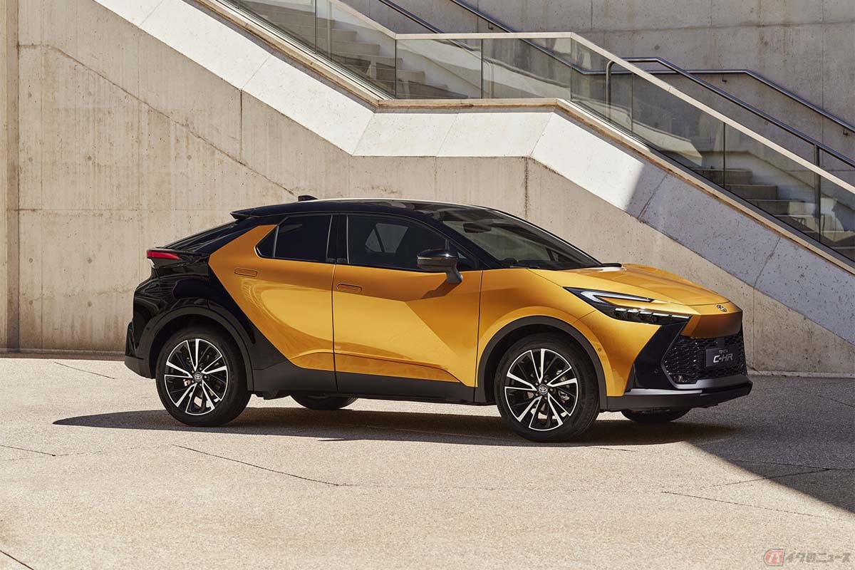 トヨタが英国での一般公開を開始した新型「C-HR」