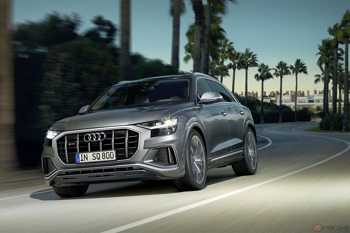 アウディ「SQ8」の外観