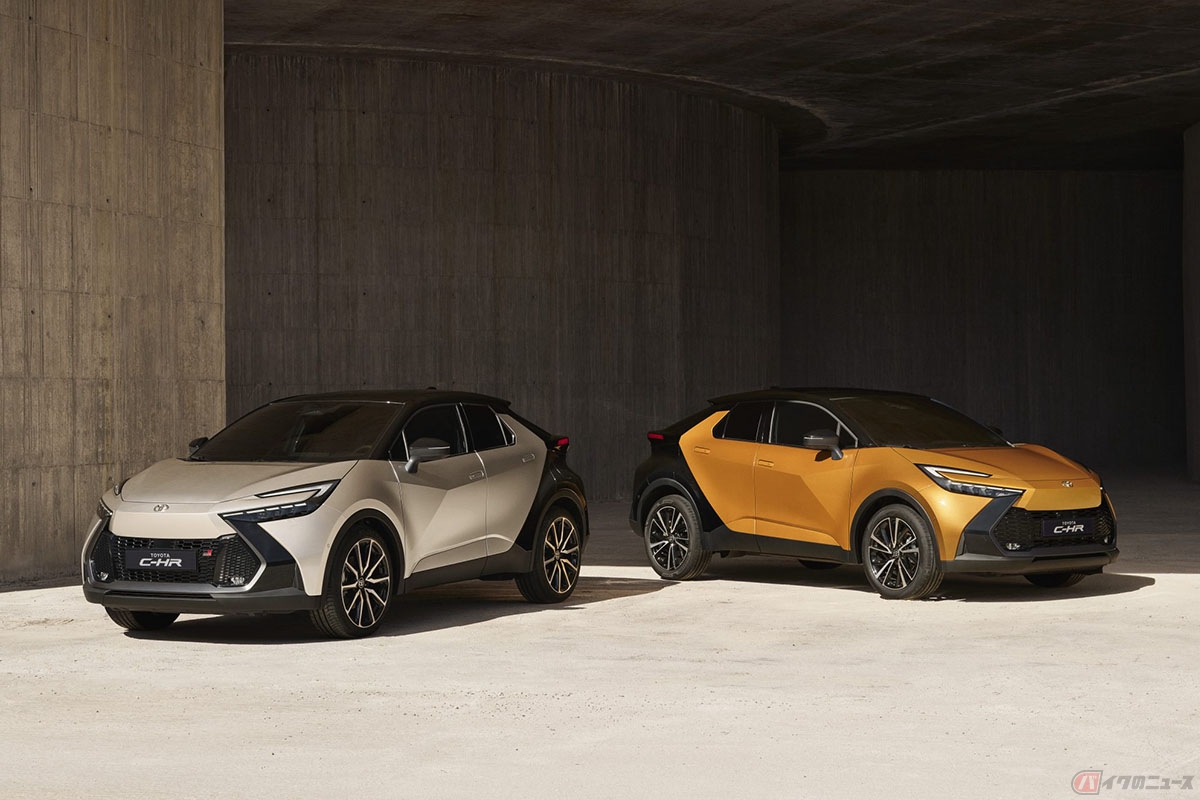 トヨタが英国での一般公開を開始した新型「C-HR」