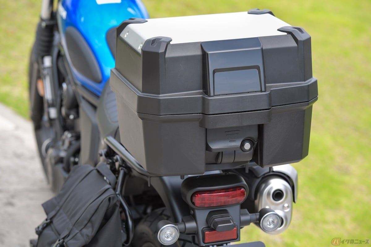 バイクに積載できるものの大きさや重さには制限がある