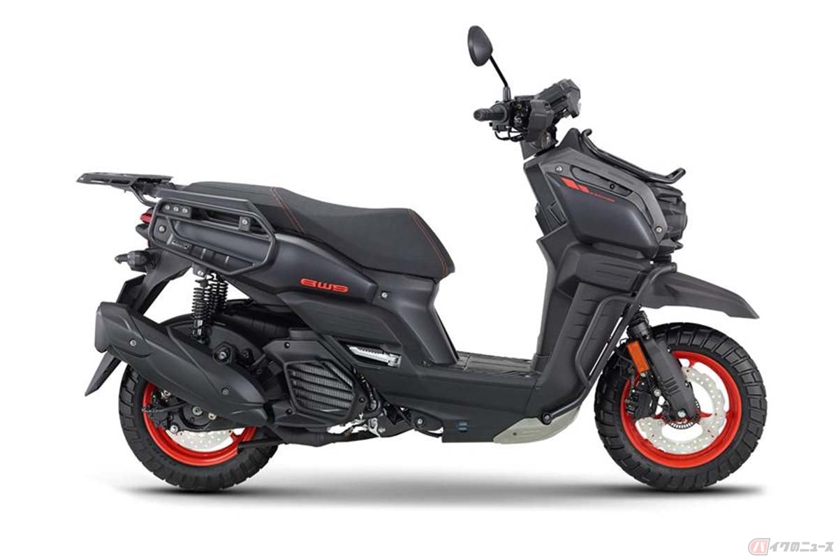 ヤマハ「BW’S」2023年モデル(純正アクセサリー装着車)