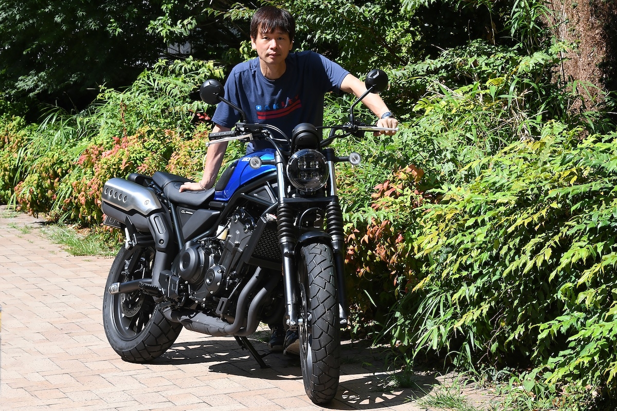 『CL500』はビギナーにもうってつけ、さらにベテランも唸らせる1台になりそうな予感がする（青木タカオ）