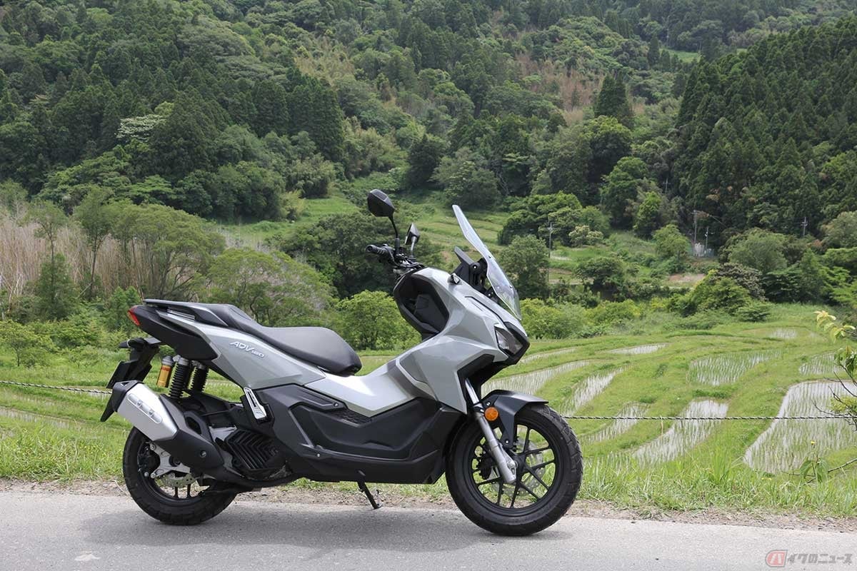 the「燃費」の計測ルートで立ち寄る千葉県の「大山千枚田」にて