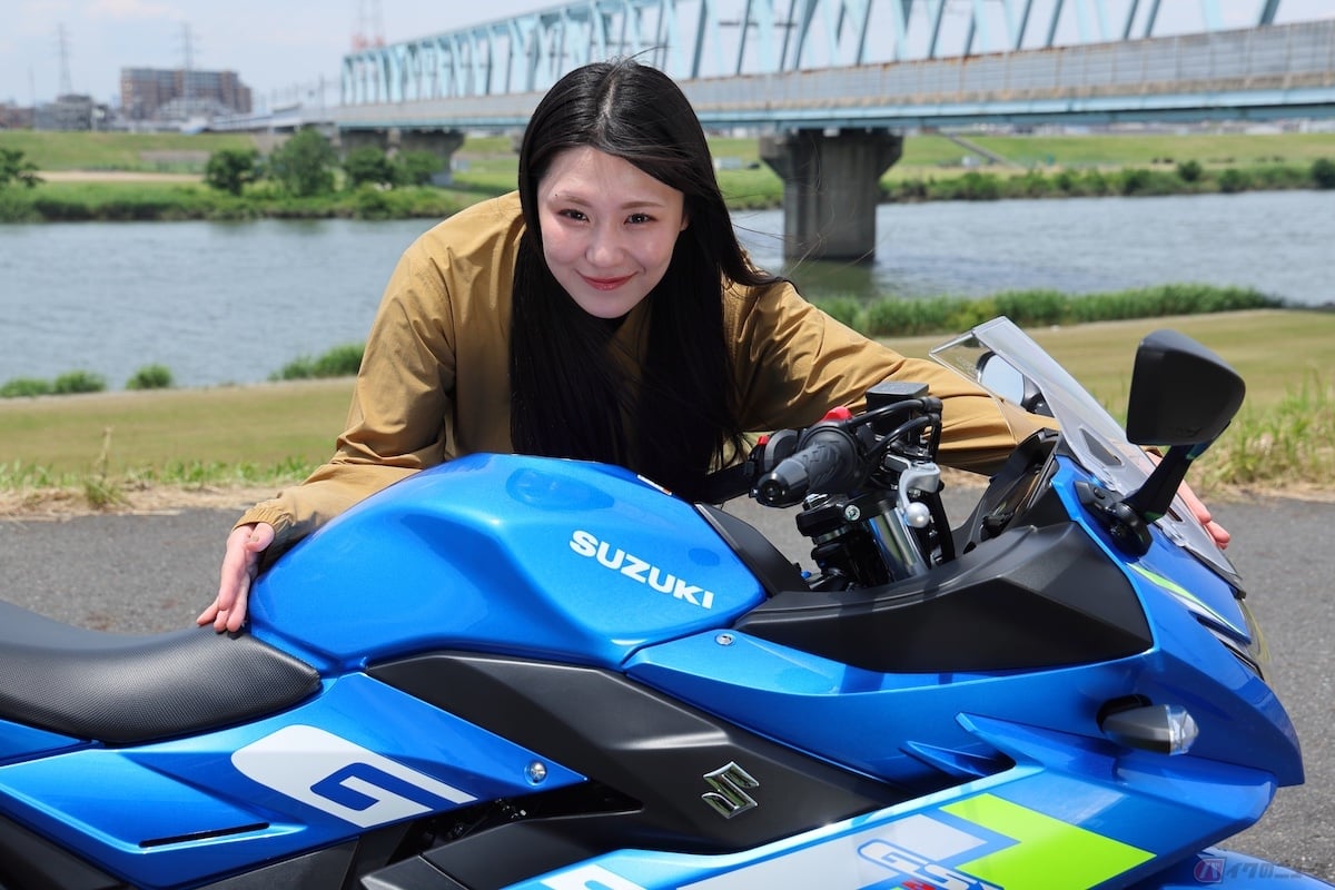 SUZUKIのコーポレートカラーのGSX250Rに憧れていた