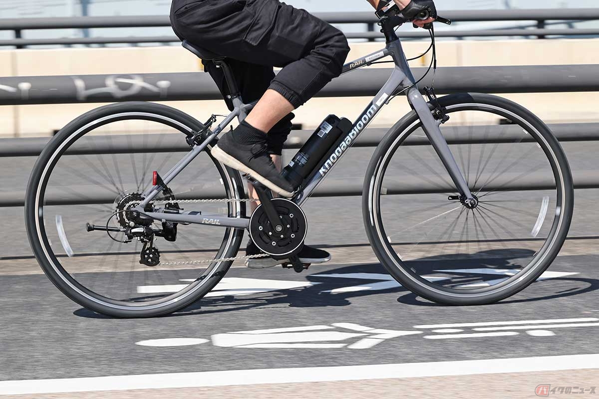 ホンダ「SmaChari」を搭載したクロスバイク「RAIL ACTIVE-e」に試乗