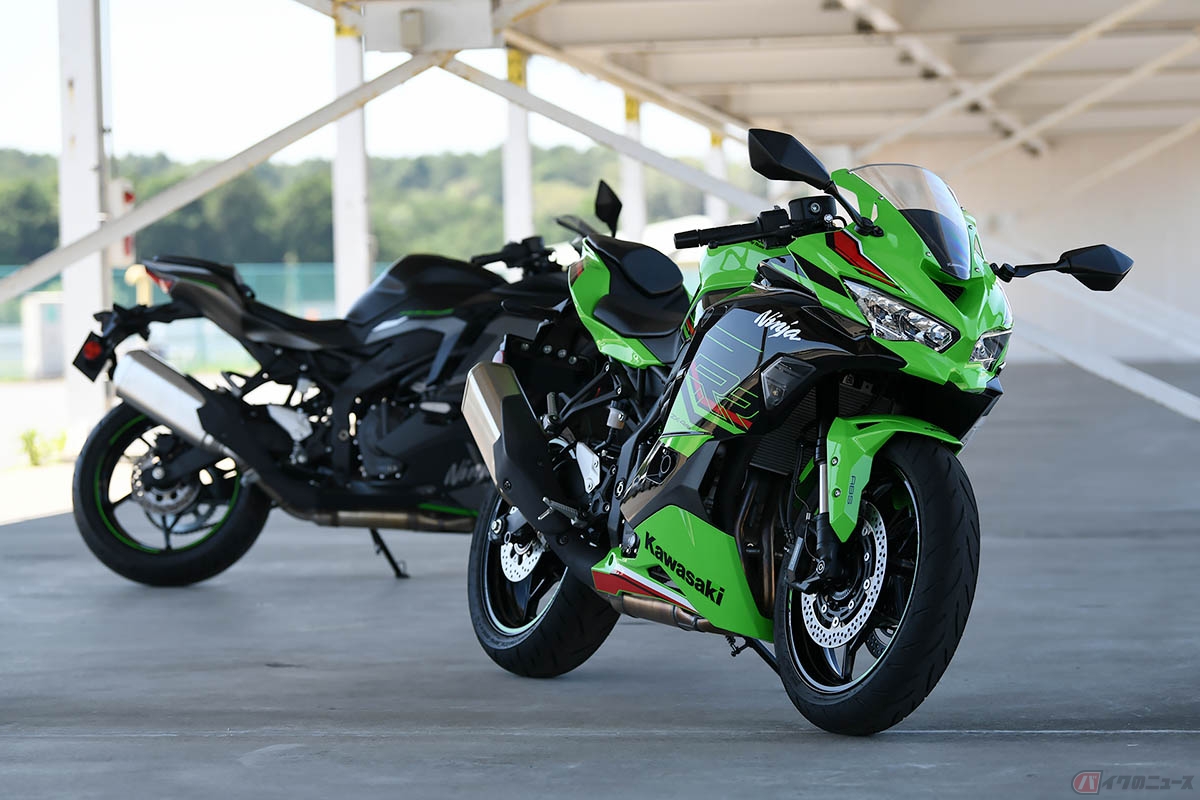 新開発の直列4気筒エンジンを搭載するカワサキ「Ninja ZX-4R」シリーズ