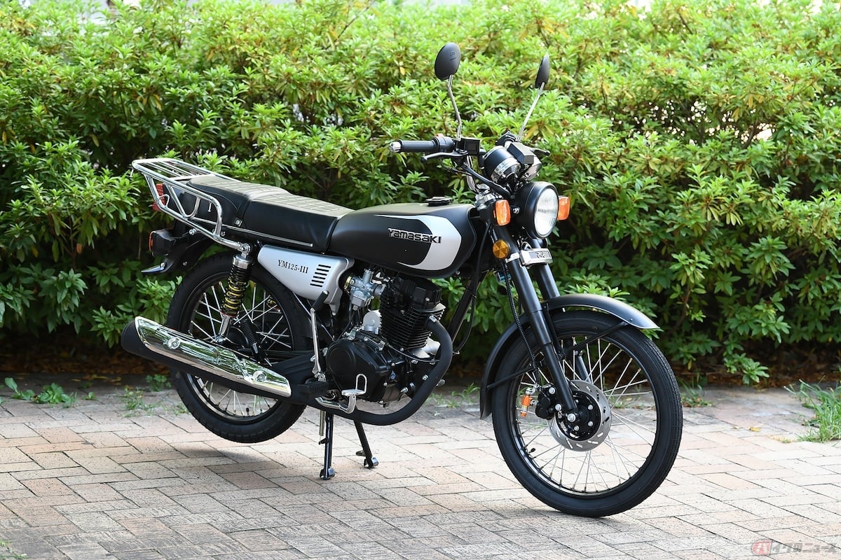「YAMASAKI」はヴィンテージバイクそのまんま!!