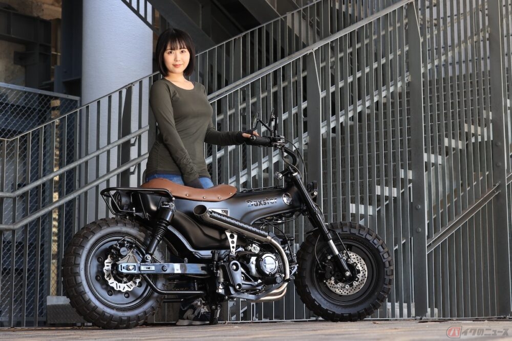 ホンダのダックス125をフルカスタムしたK-SPEEDの『DAXSTER』に乗って