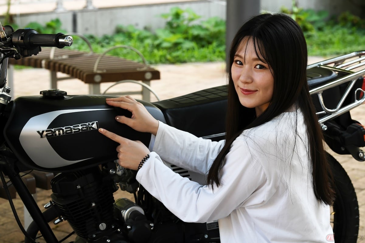 昔の雰囲気を漂わせていて昭和レトロな感じがする「YM-125III」