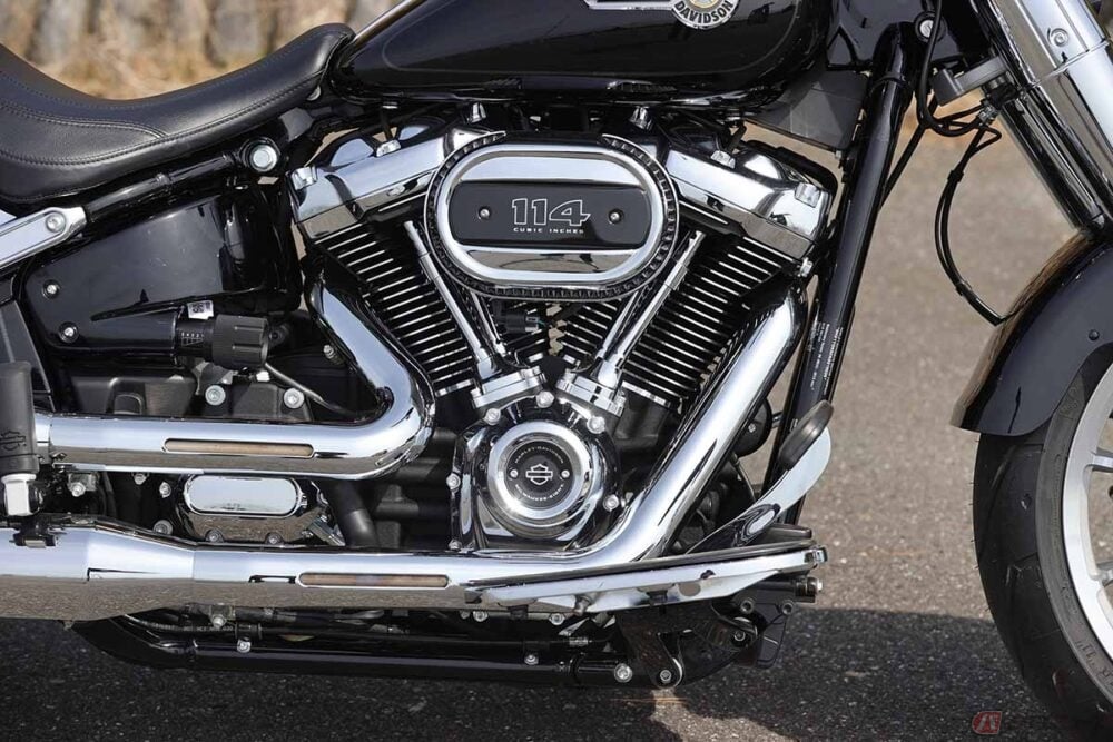 総排気量1868cc Milwaukee-Eight 114エンジン搭載