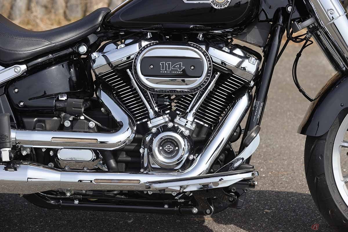 総排気量1868cc Milwaukee-Eight 114エンジン搭載