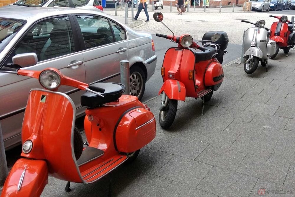 これって違反 原付バイクを歩道に駐輪する行為 記事詳細 Infoseekニュース これって違反 原付バイクを歩道に駐輪する行為 記事詳細 Infoseekニュース