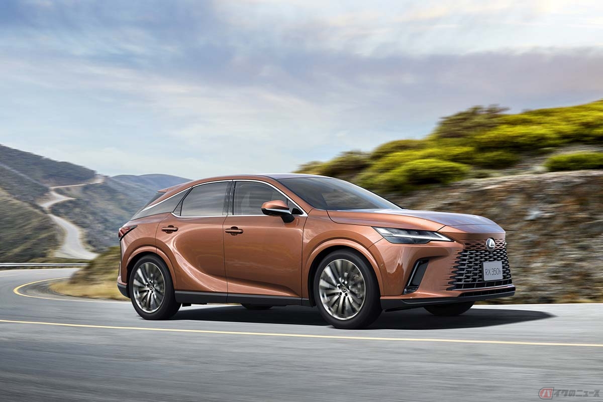 レクサス新型「RX350h version L」ソニックカッパー