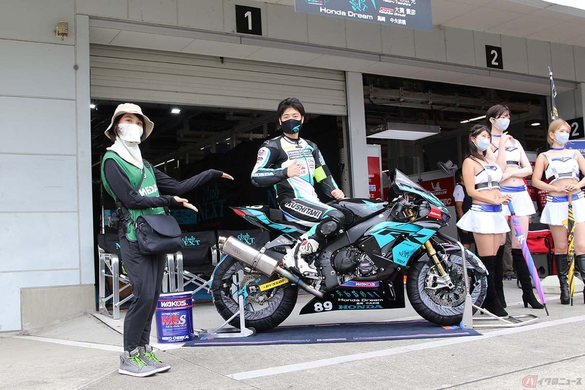 ふたりのイチオシチームは#89 CLUB NEXT & Honda Dream TAKASAKI