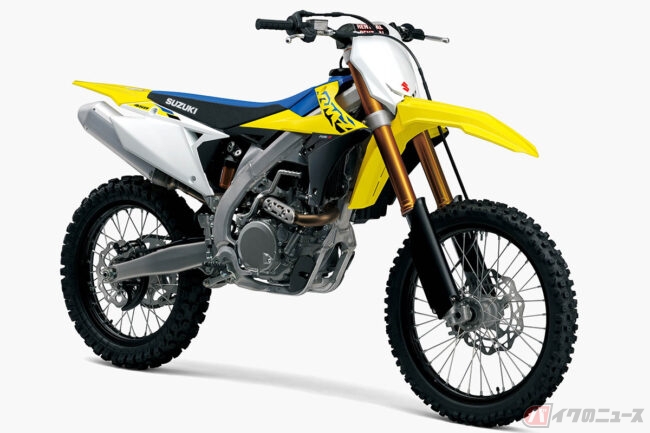 スズキのモトクロッサー「RM-Z250」「RM-Z450」が新型に！「走る