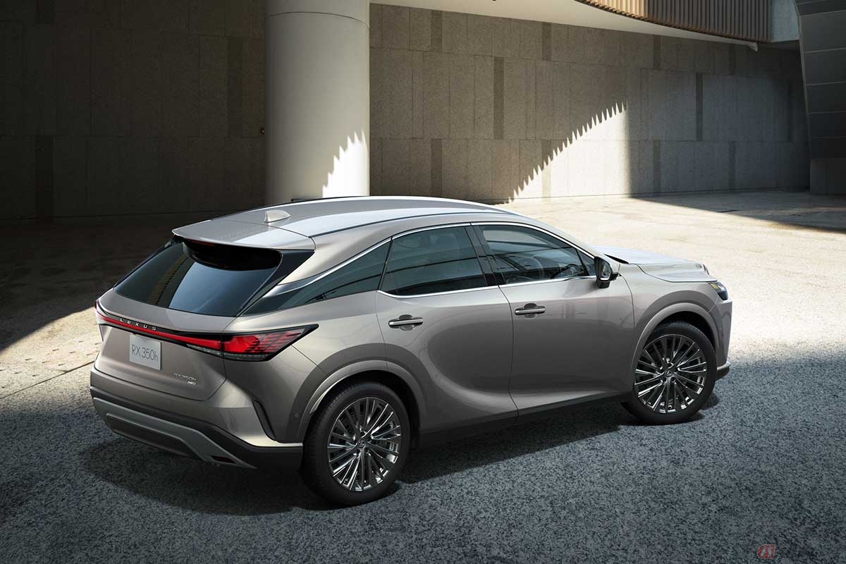 レクサス新型「RX350h version L」ソニックチタニウム
