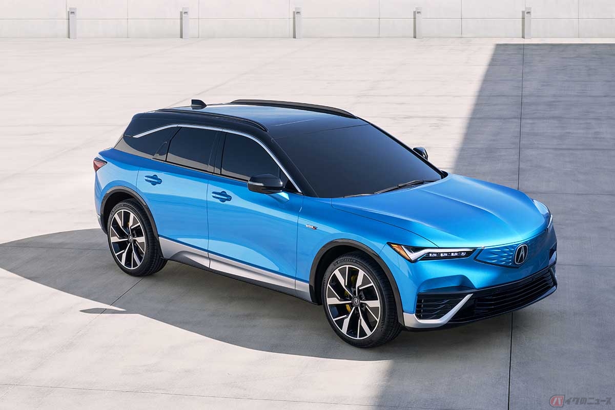 北米で2024年初頭に発売が予定されている新型電気自動車アキュラ「ZDX Type S」