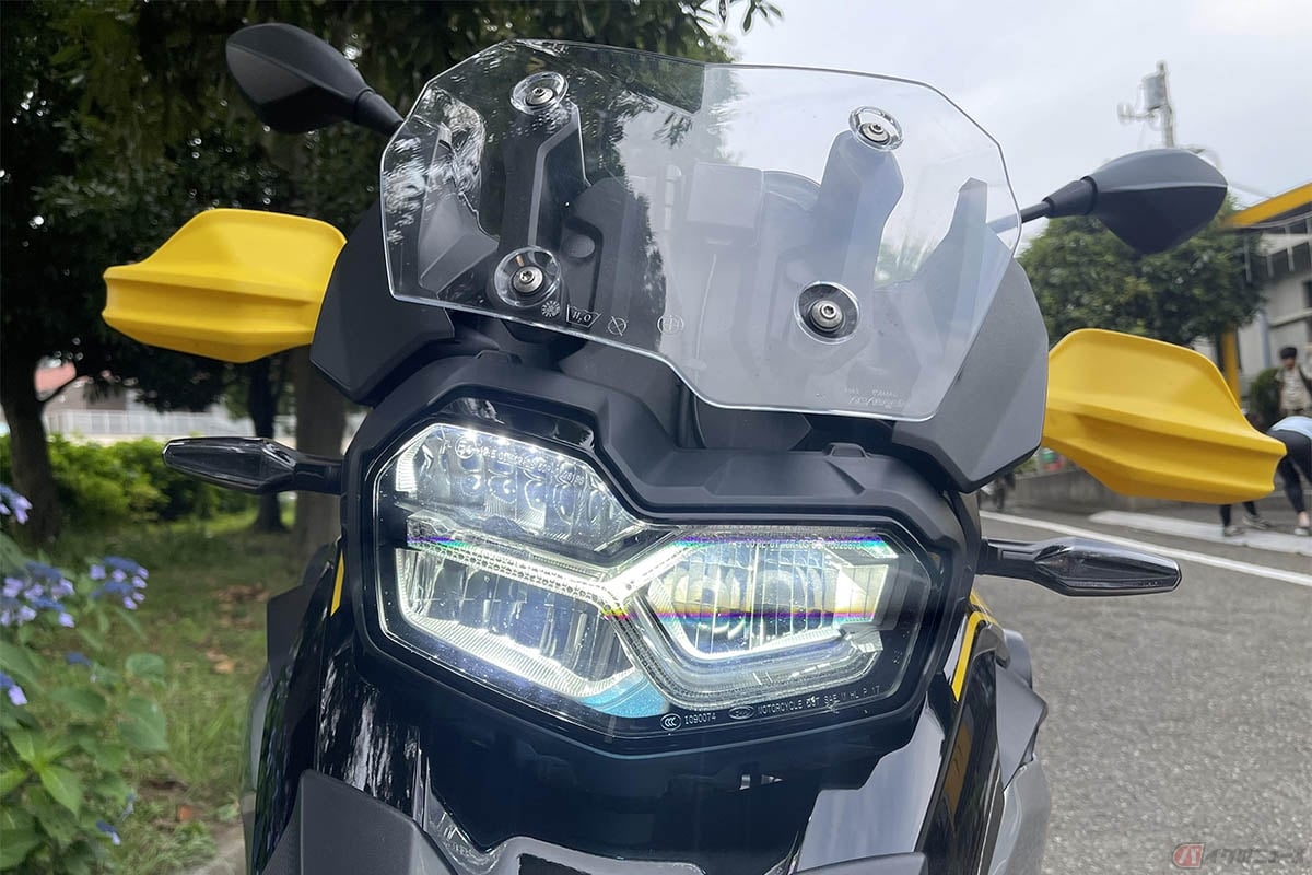 BMW Motorrad「F750GS」のフロントスタイル
