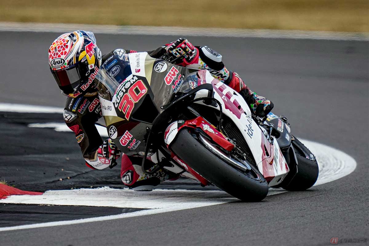 ホンダのMotoGPマシン「RC213V」を駆り、2022年シーズンのMotoGPクラスに参戦する唯一の日本人ライダー、中上貴晶選手(#30 LCR Honda IDEMITSU)