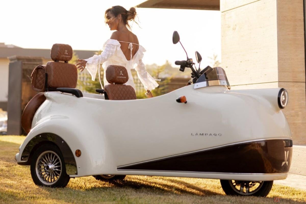 電動3輪モデル「Lampago(ランパゴ)」