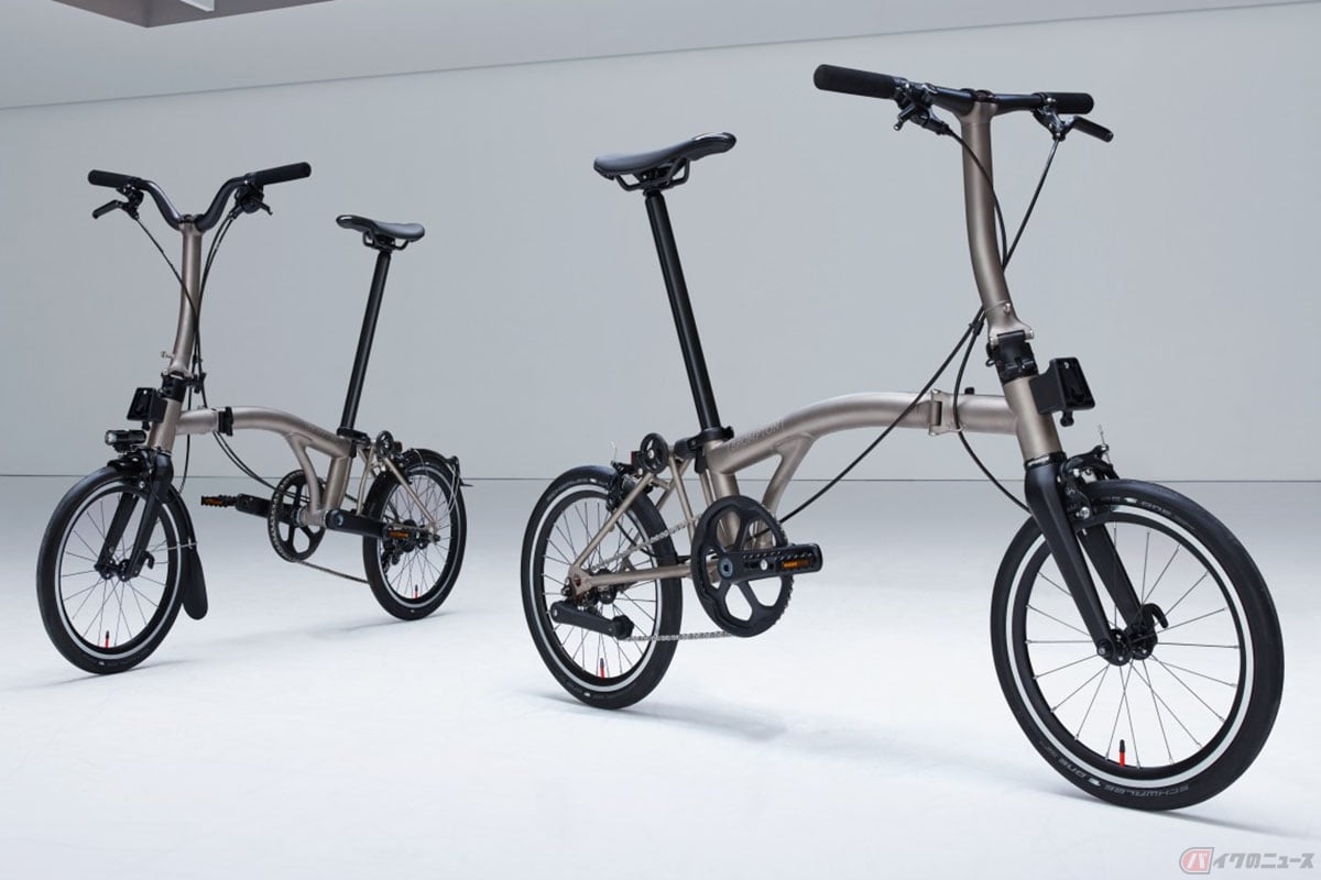 BROMPTONのフルチタン自転車「T Line Urban」
