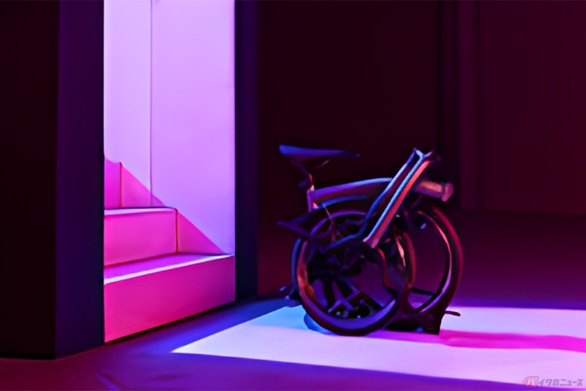 BROMPTONのフルチタン自転車「T Line Urban」