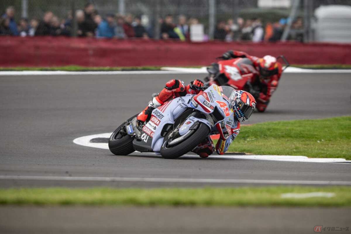 スプリントを制したアレックス・マルケス選手(グレシーニ・レーシングMotoGP)