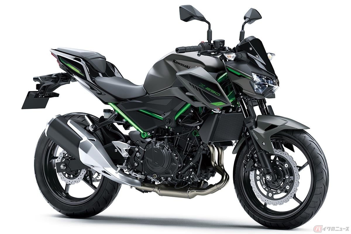 カワサキ「Z250」2024年モデル