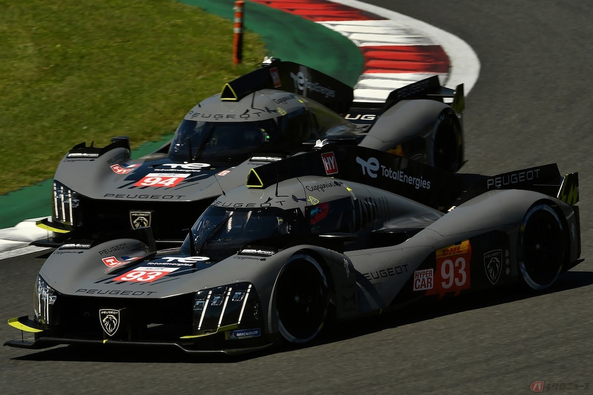 WEC(世界耐久選手権)に参戦するハイパーカー、「プジョー9X8」(ナイン・エックス・エイト)