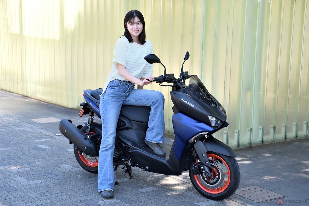荷物を積めてパワーもあって、乗りやすくて、顔もかっこいい!