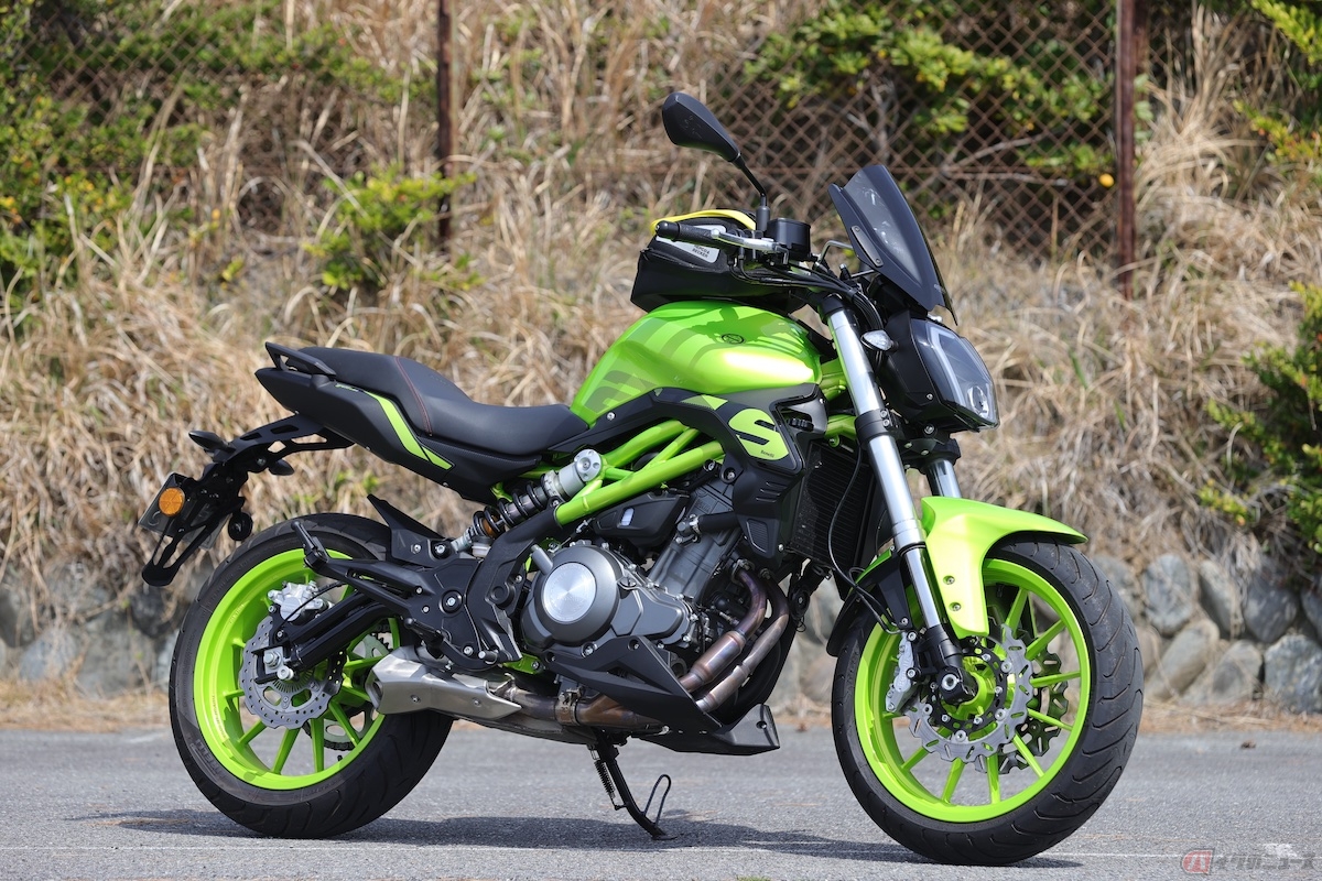 TNT249Sの大きな車体に驚いた