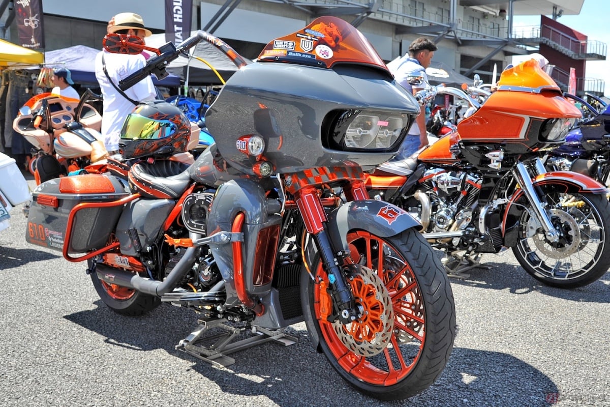 HOGGスタイル1位は、岐阜県のトラストが製作した2018年式FLTRXSE CVOロードグライド