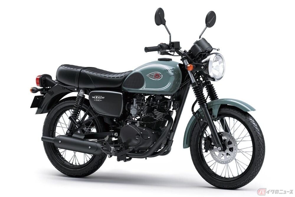 カワサキ「W175SE」(2024年モデル)