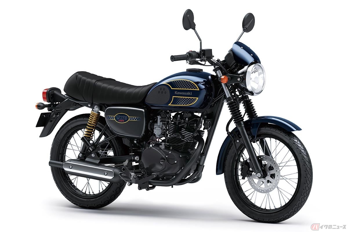 カワサキ「W175CAFE」(2024年モデル)