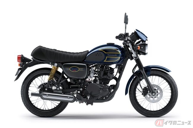 カワサキ「W175 CAFE」 2024年モデルをインドネシアで発表 | バイクの