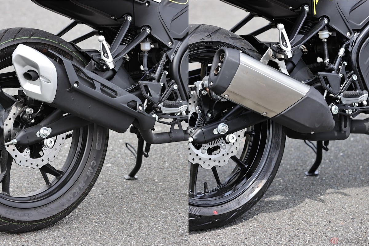 左:「レオンチーノ125」、右:「レオンチーノ250」