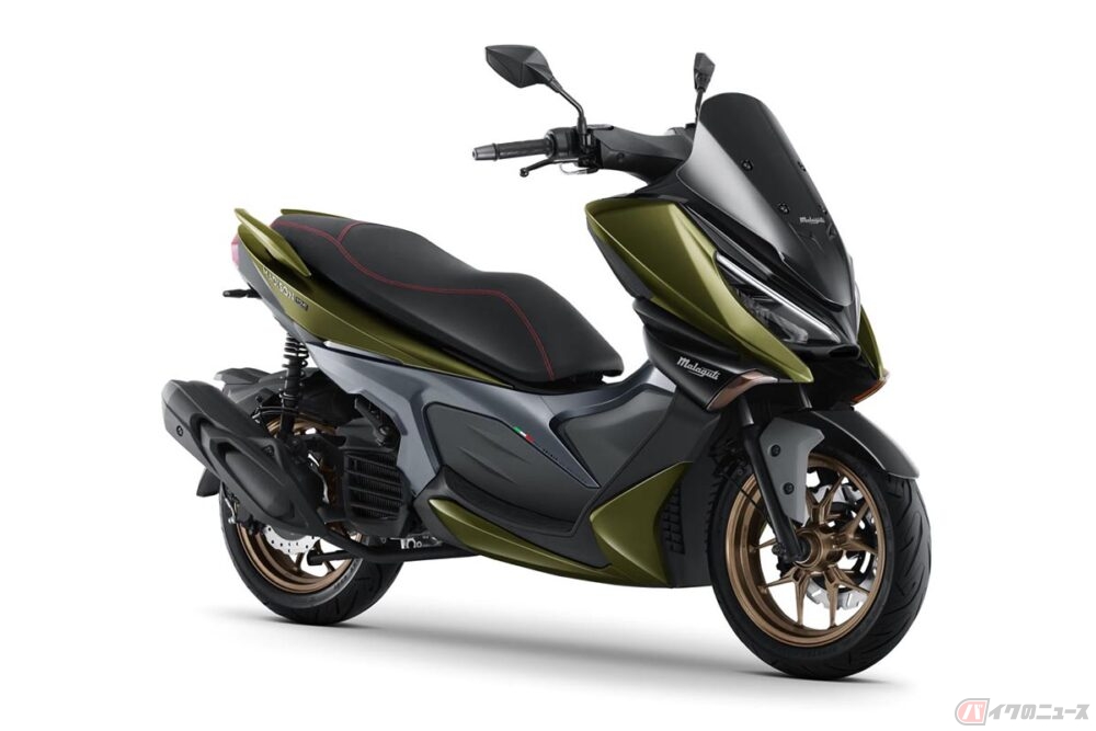 MALAGUTI スクーター125cc 動作未確認 Malaguti「Madison 125」 スタイリングを刷新した原二スクーター登場