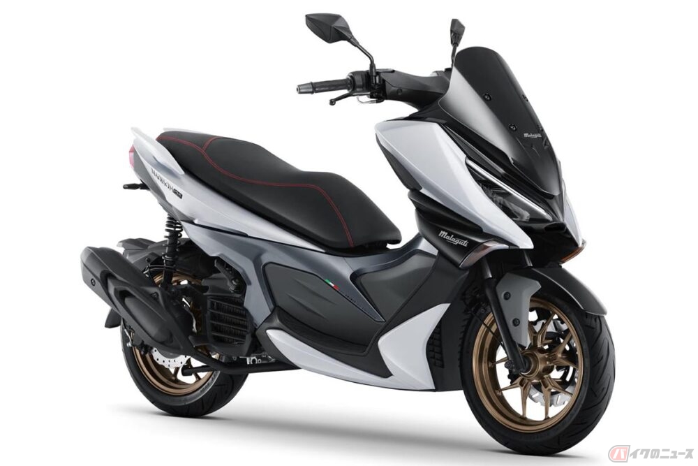 Malaguti「Madison 125」 スタイリングを刷新した原二スクーター登場