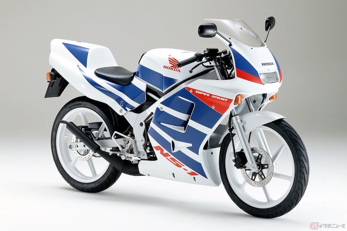 ホンダのメットイン機能を内蔵した原付ロードスポーツバイク「NS-1（1991）」